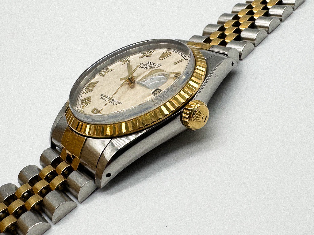 rolex 16013 ivory pyramid dial