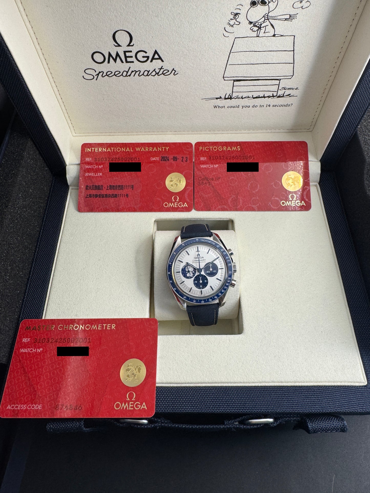 omega snoopy 50th anniversary