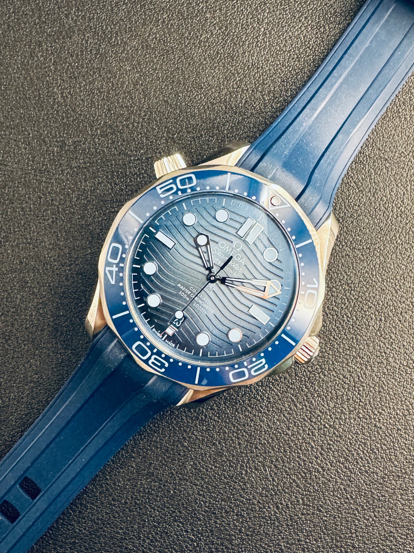 omega seamaster professional diver 300m summer blue | complete set