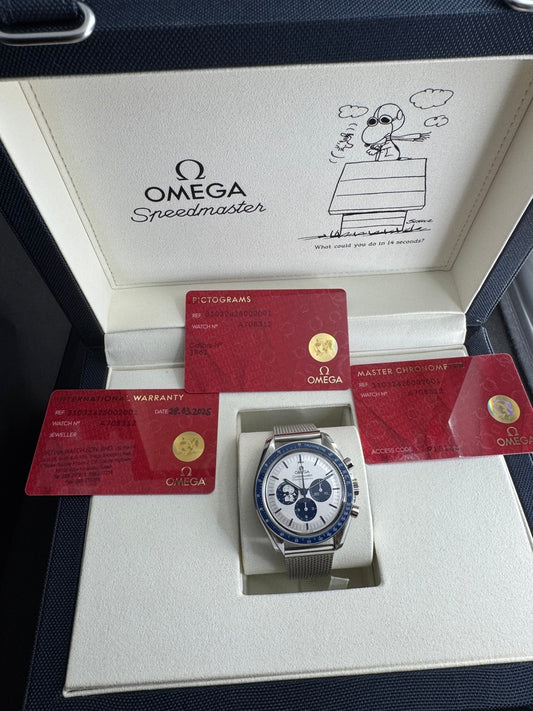 omega speedmaster snoopy