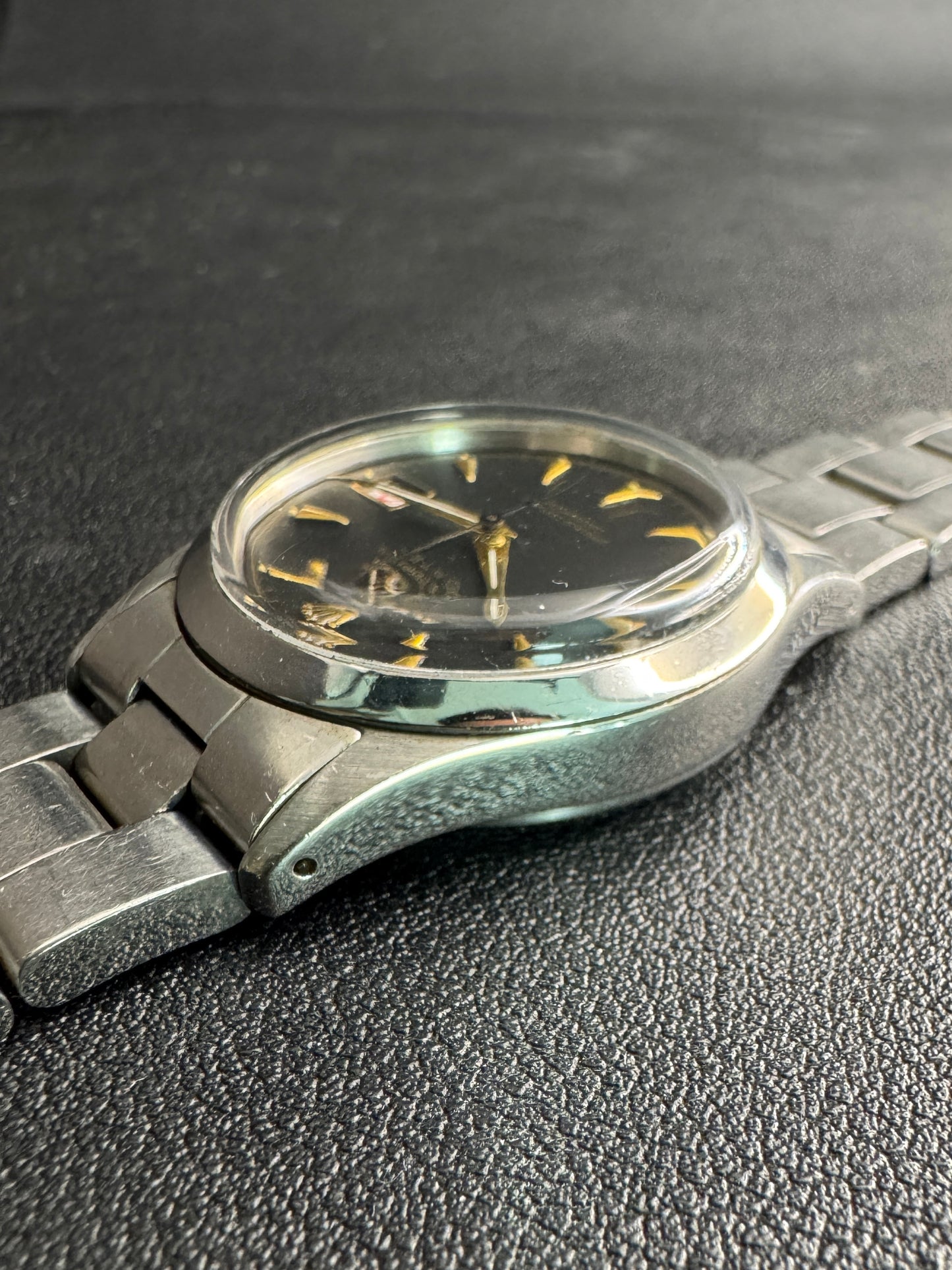 Rolex Oyster Perpetual Date 6518 Black dial