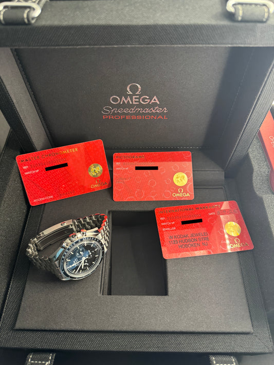 rolex speedmaster sapphire | box & paper