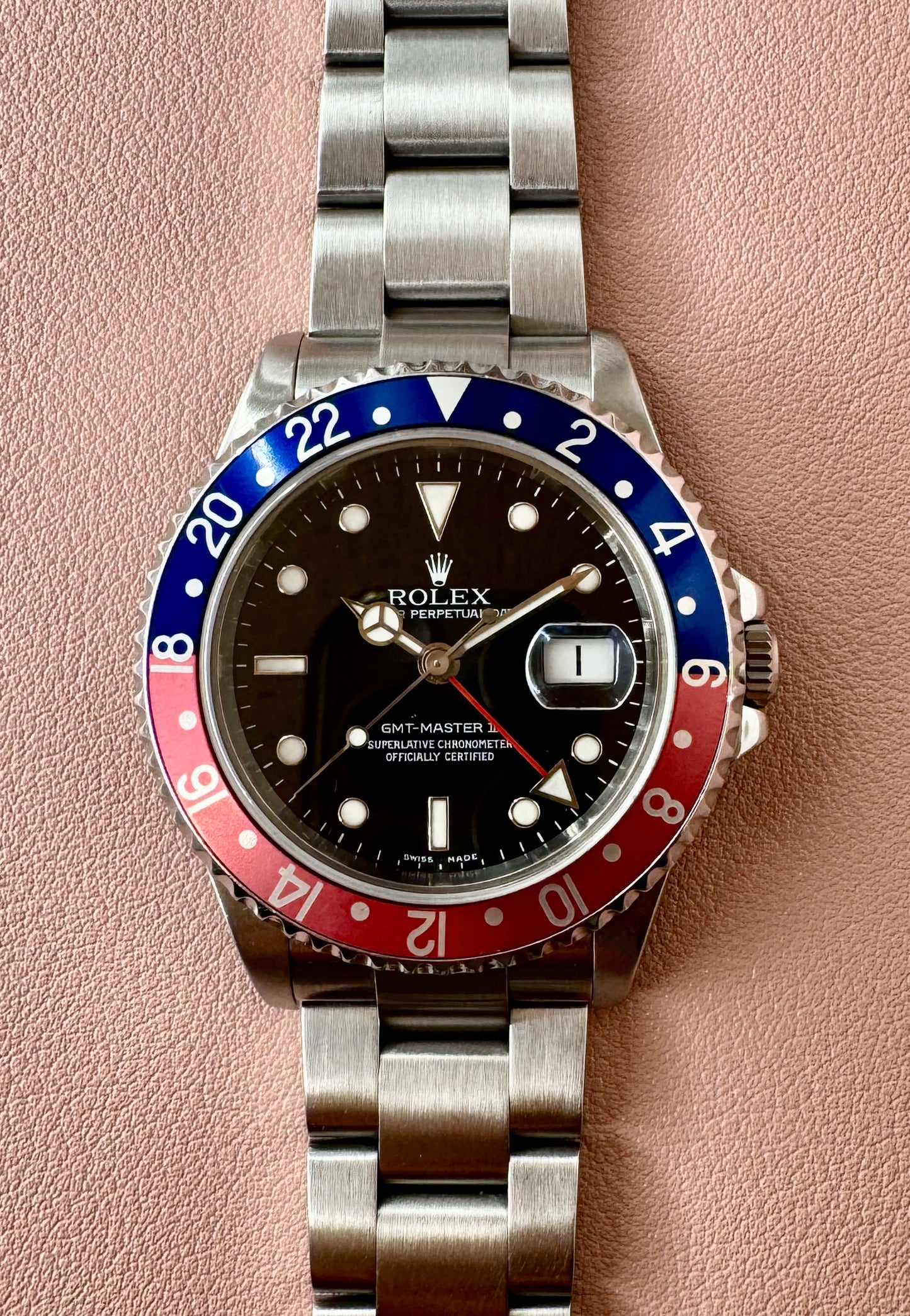 Rolex 16710 pepsi