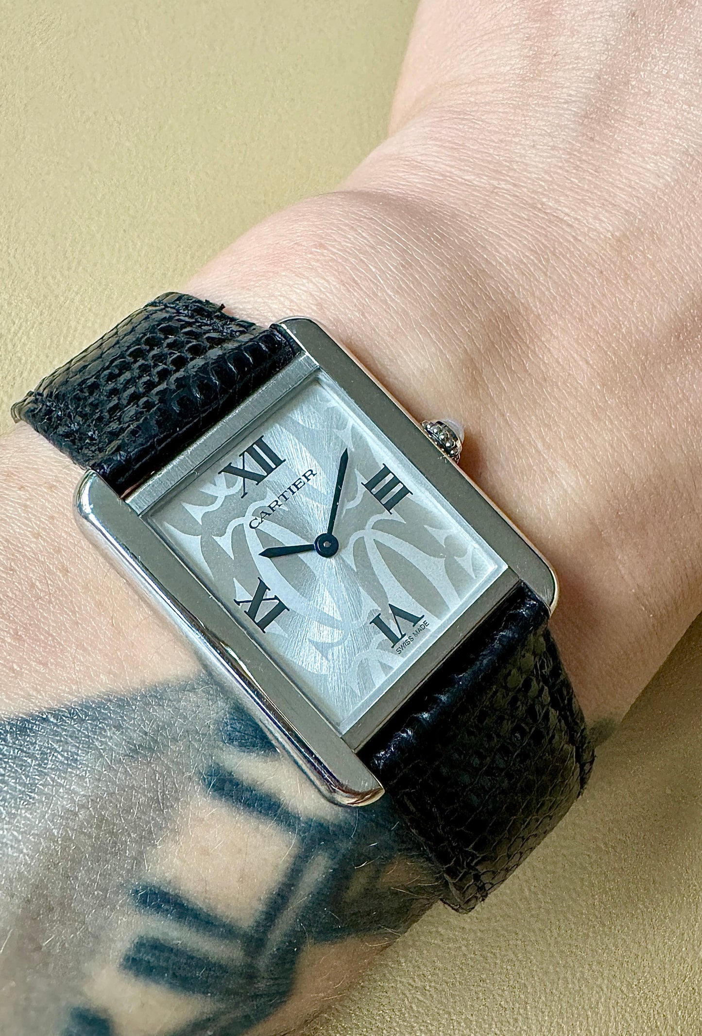 Cartier Tank Solo 2716 double C dial