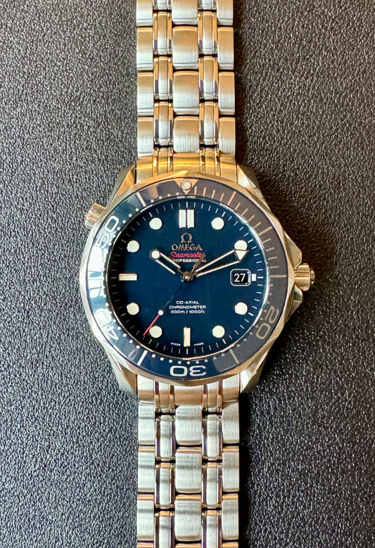 Omega Seamaster Professional 300 Blue No Wave