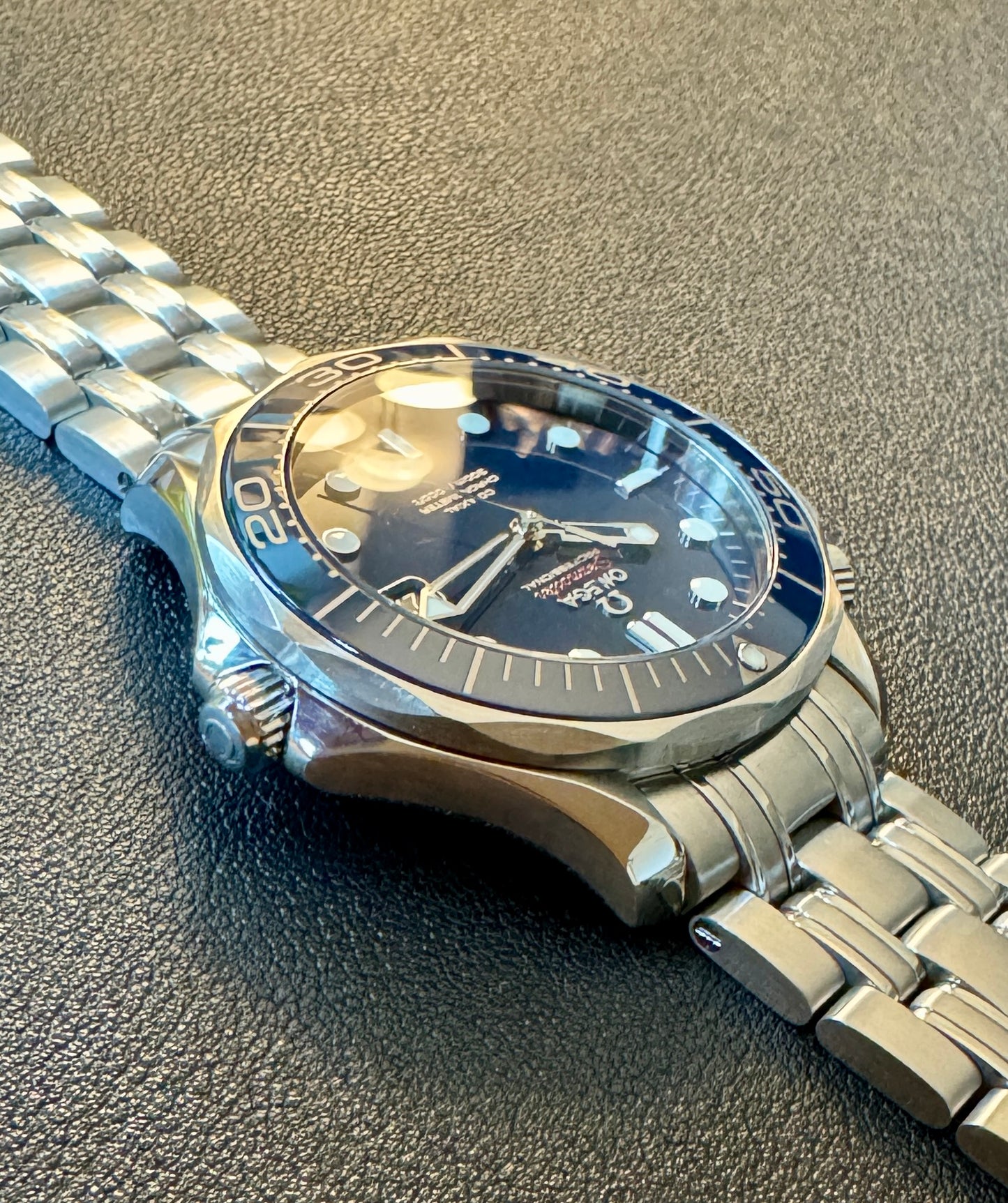 Omega Seamaster Professional 300 Blue No Wave