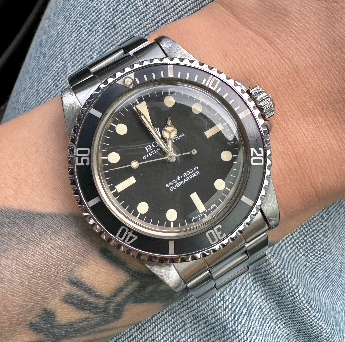 Rolex Submariner 5513 Pre-Comex