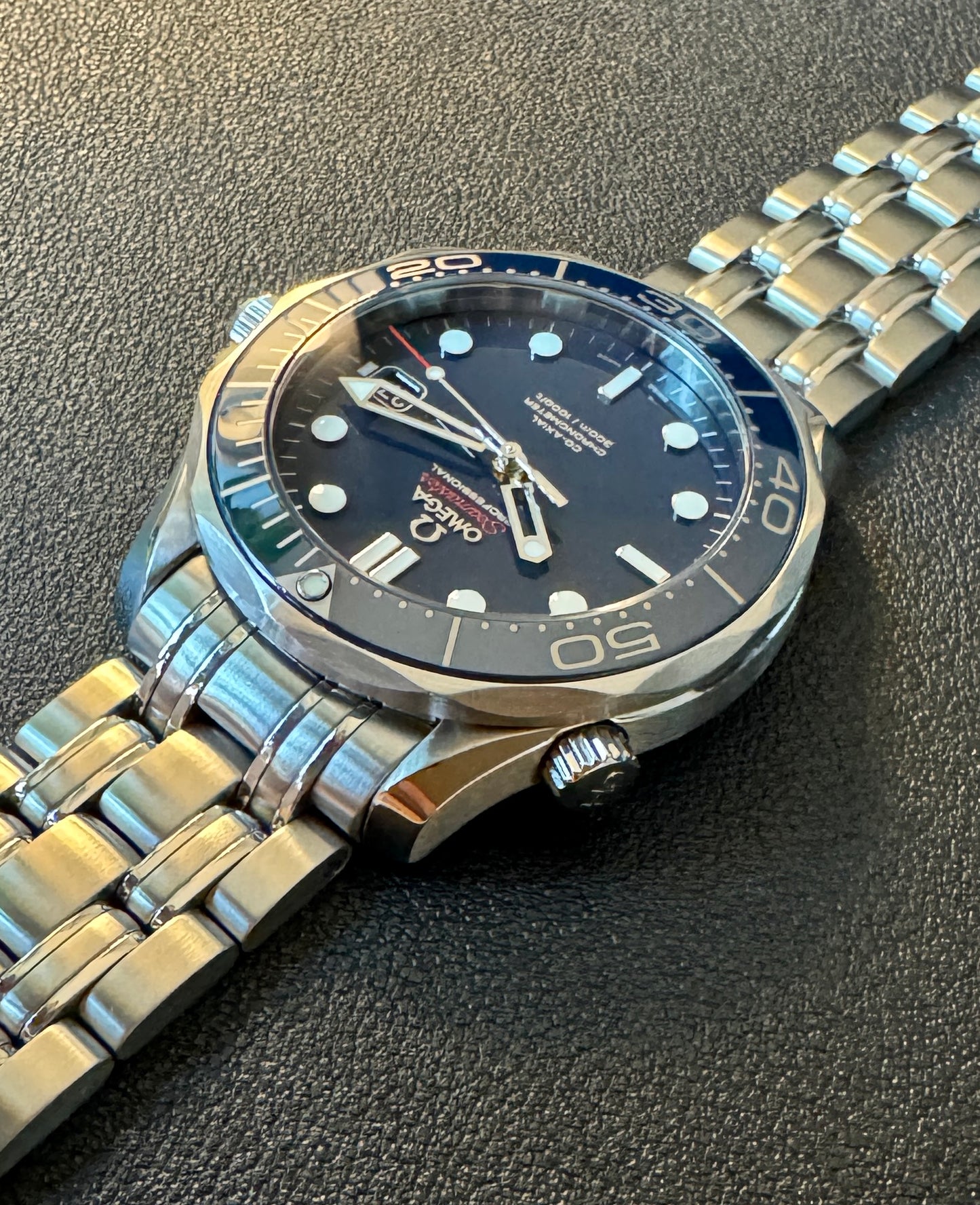 Omega Seamaster Professional 300 Blue No Wave