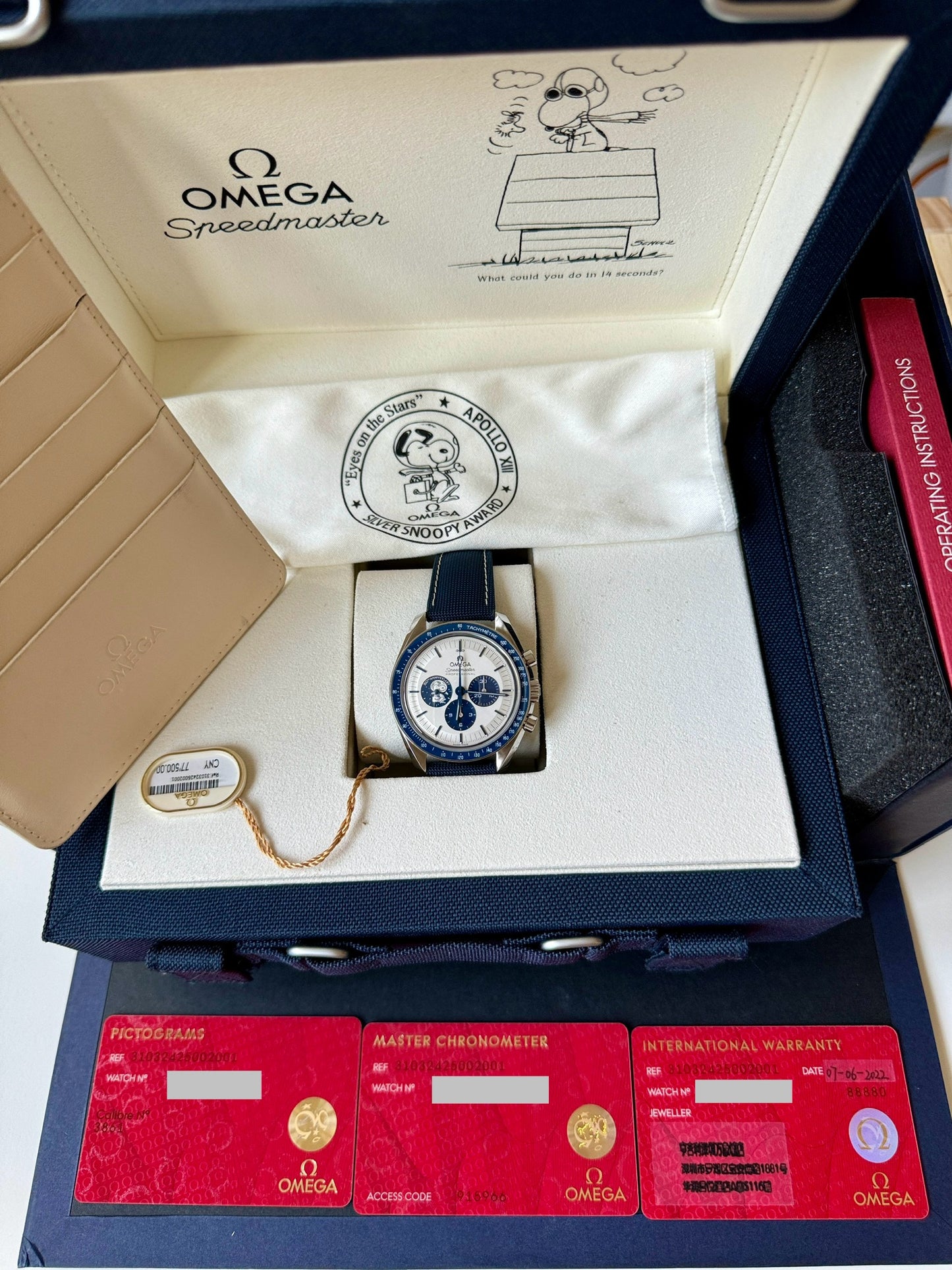 Omega Snoopy Speedmaster 50th anniversary