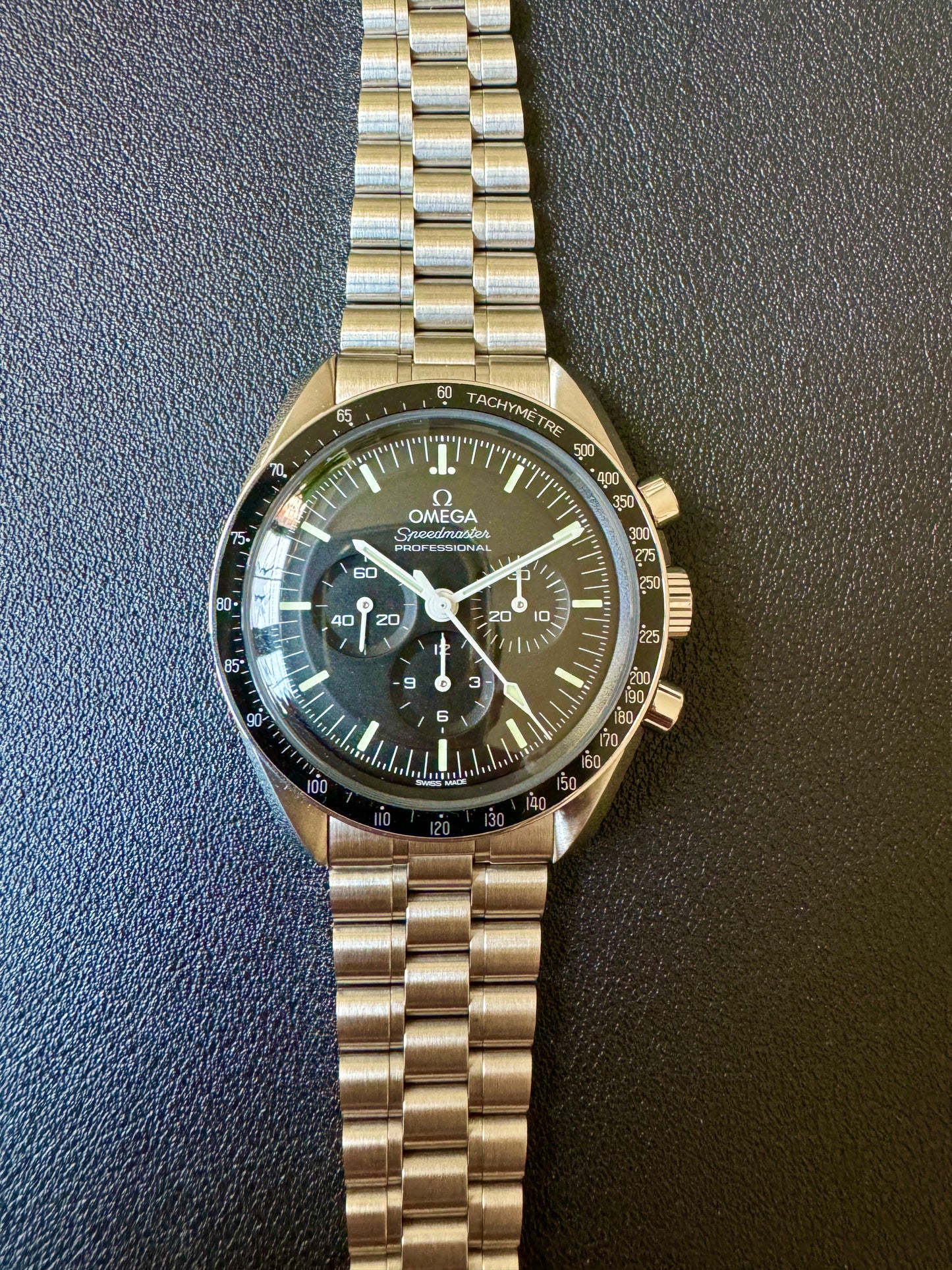 Omega Speedmaster Hesalite