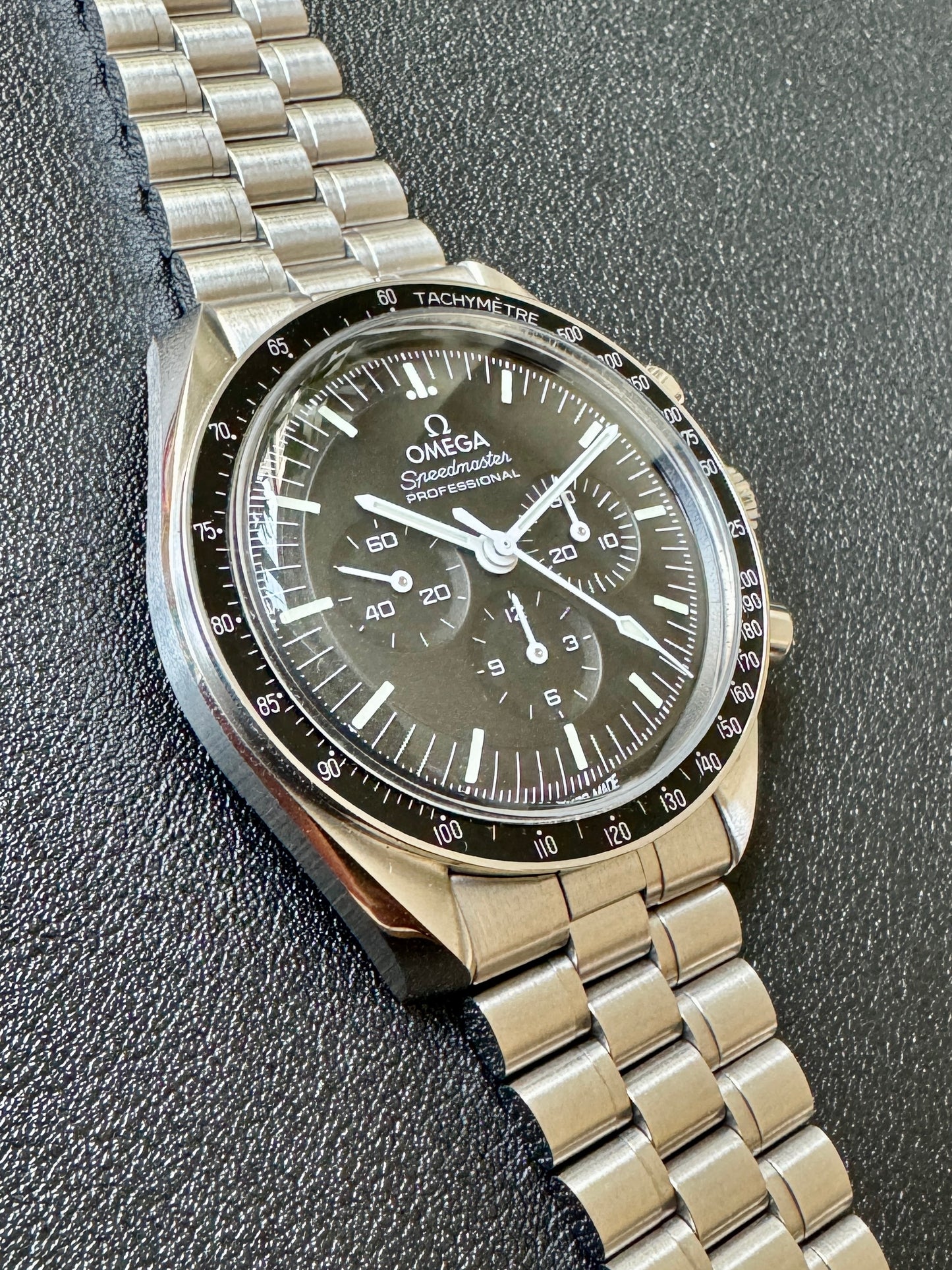 Omega Speedmaster Hesalite