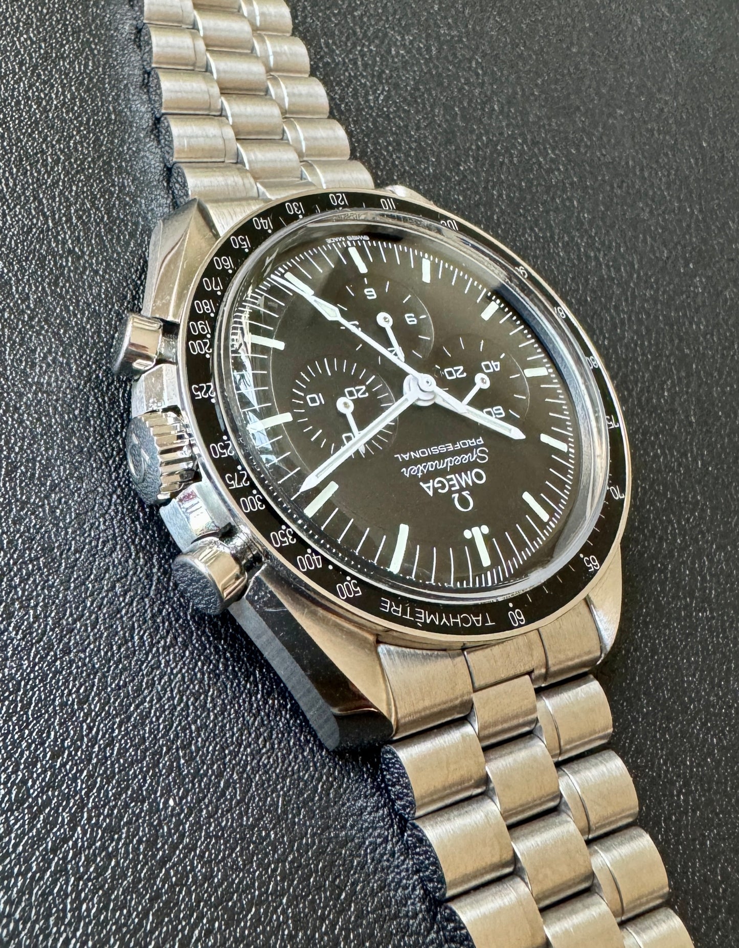 Omega Speedmaster Hesalite