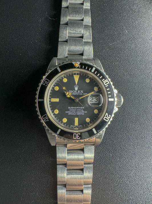 rolex submariner 16800 matte dial