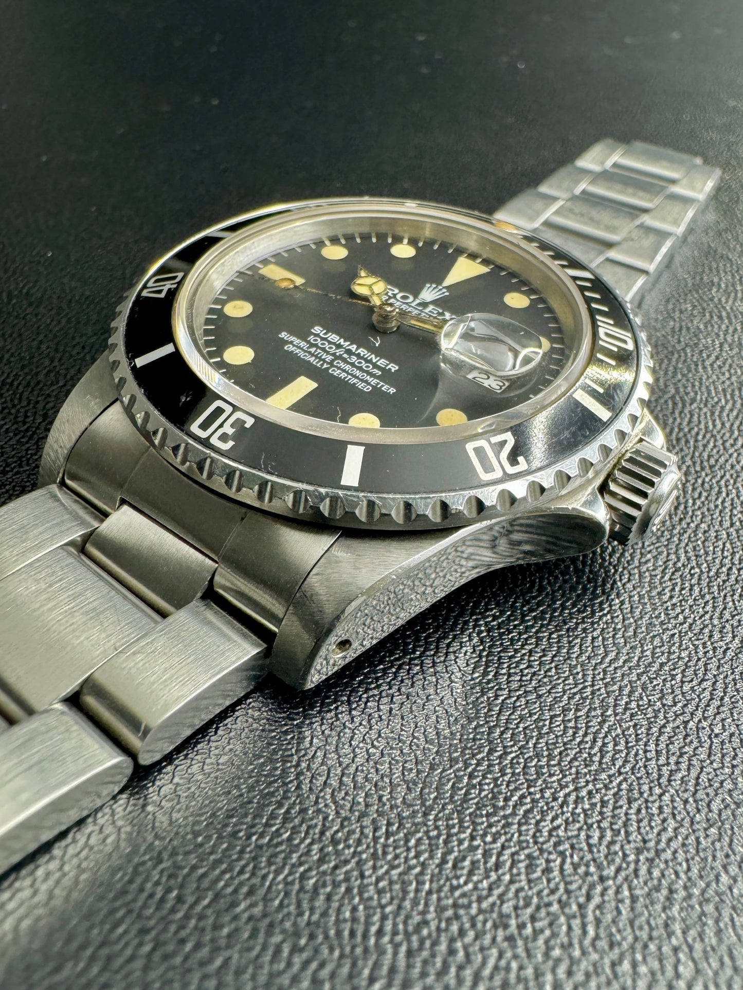 rolex submariner 16800 matte dial