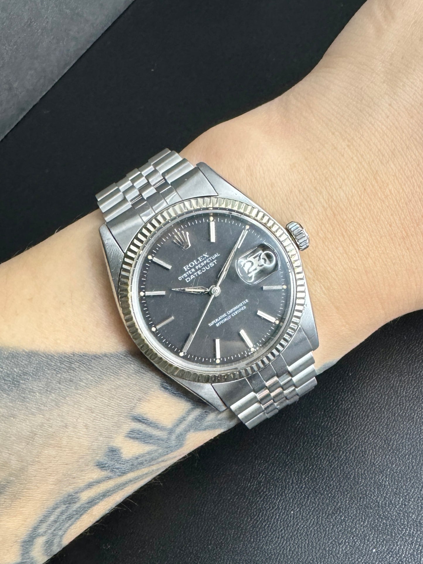 rolex 1601 alpha hands