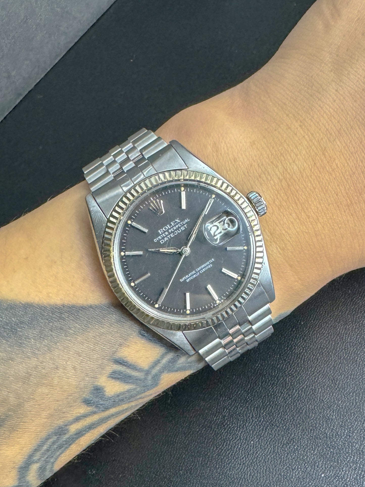 rolex 1601 alpha hands