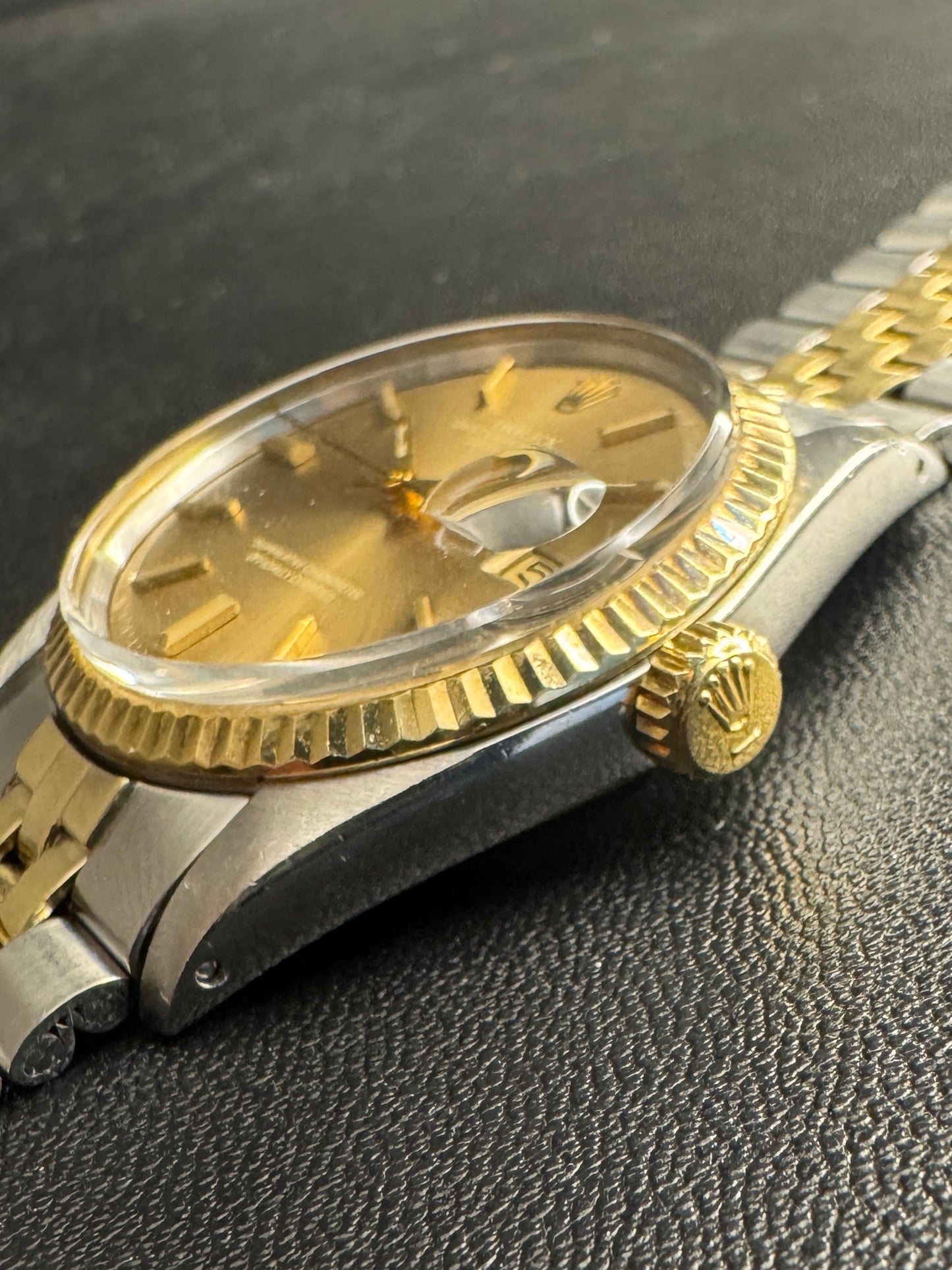 rolex 1601 two tone ghost dial