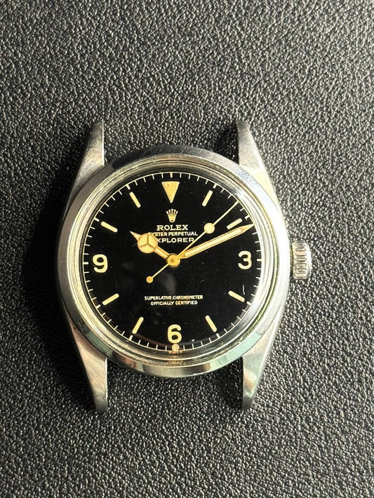 rolex 6610 explorer gilt exclamation dial